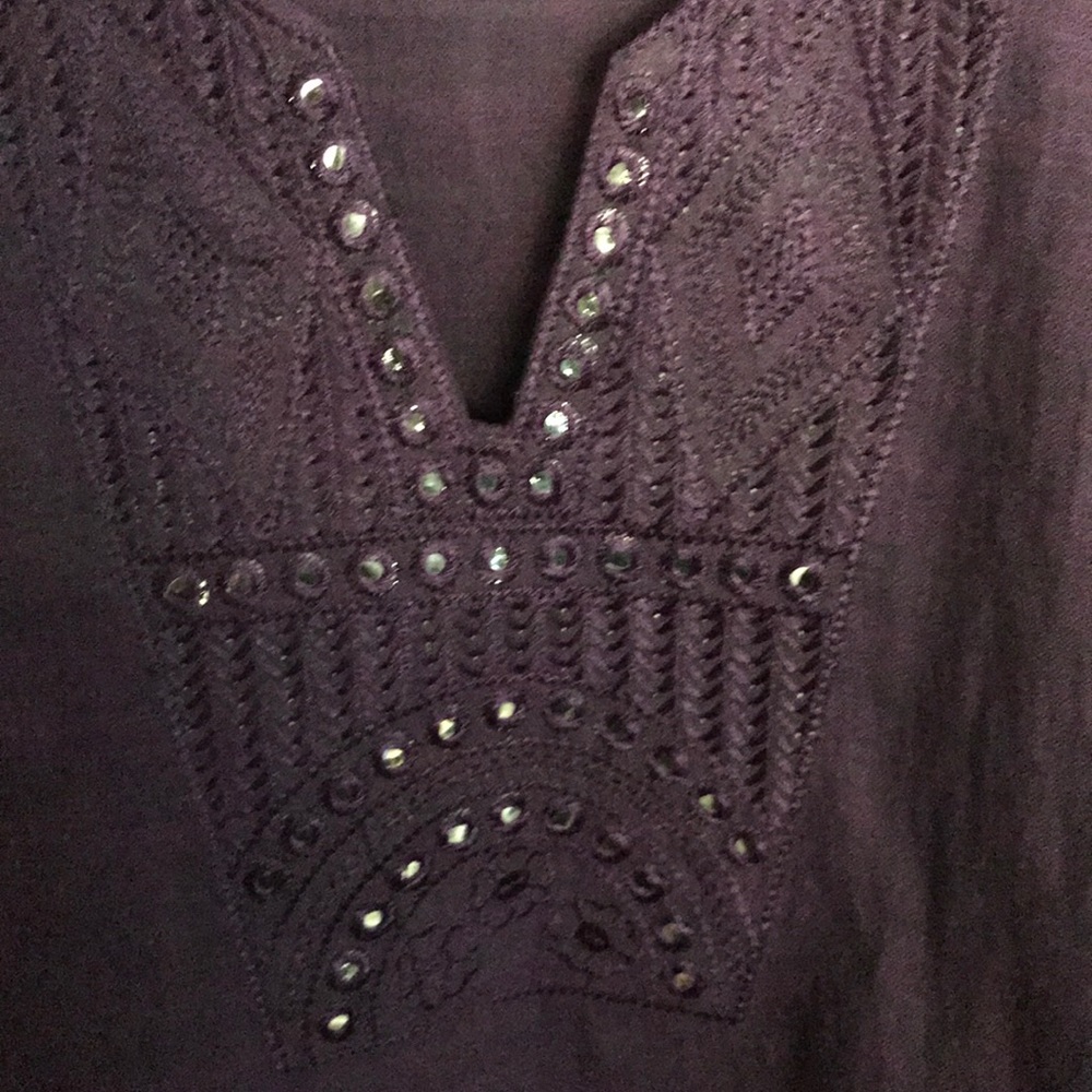 NWT Purple Ethnic Indian Tunic -never worn!
